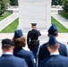 Air National Guard Outstanding Airmen of the Year Honorees Participate in a Public Wreath-Laying Ceremony