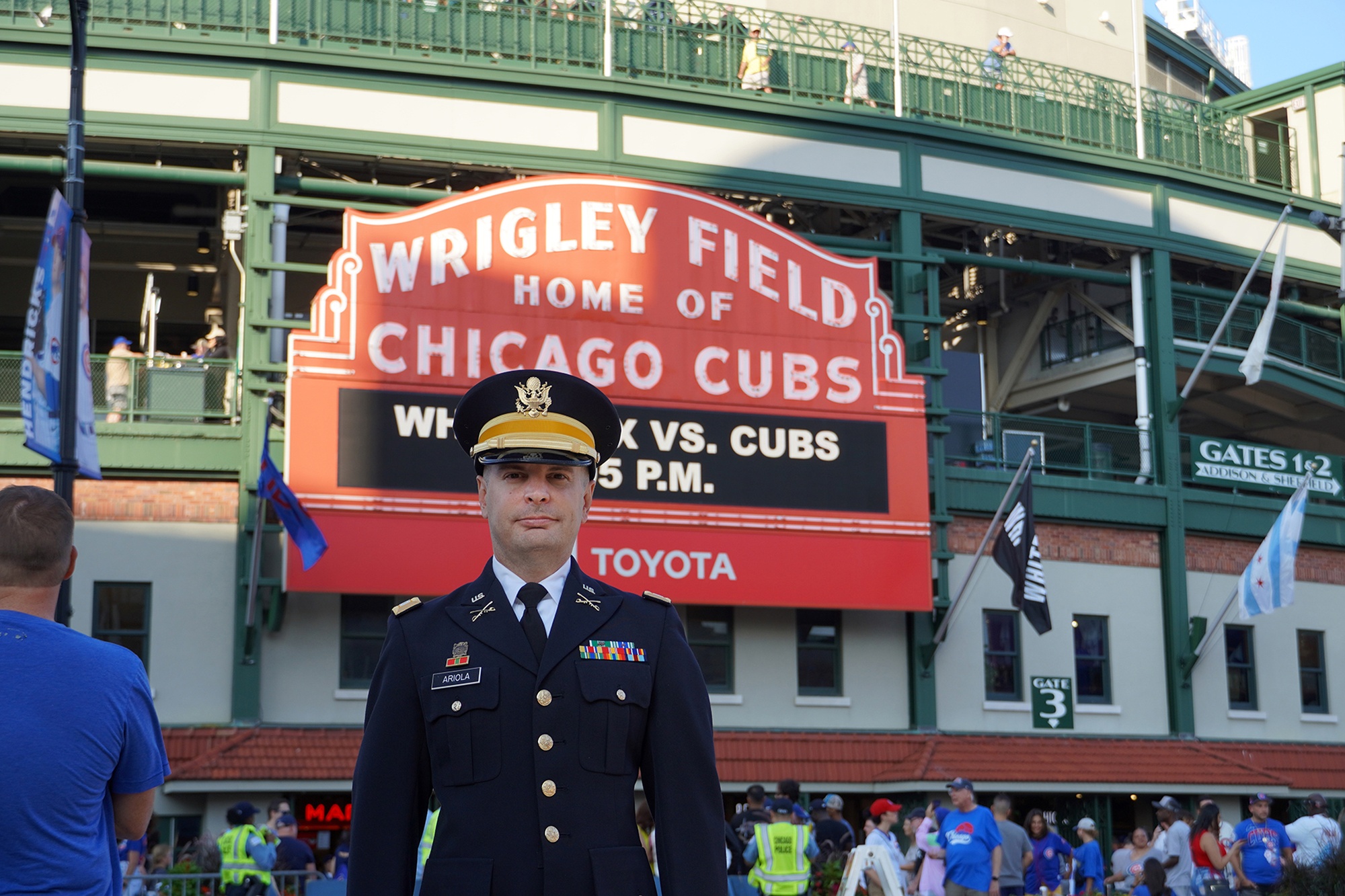 DVIDS - News - Armed Forces take the field for Chicago Cubs