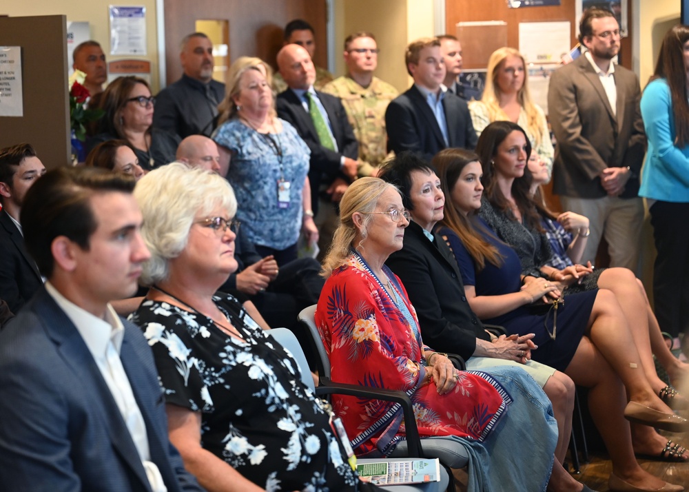 Veteran Affairs Clinic honors Col. Charles and JoAnne Powell