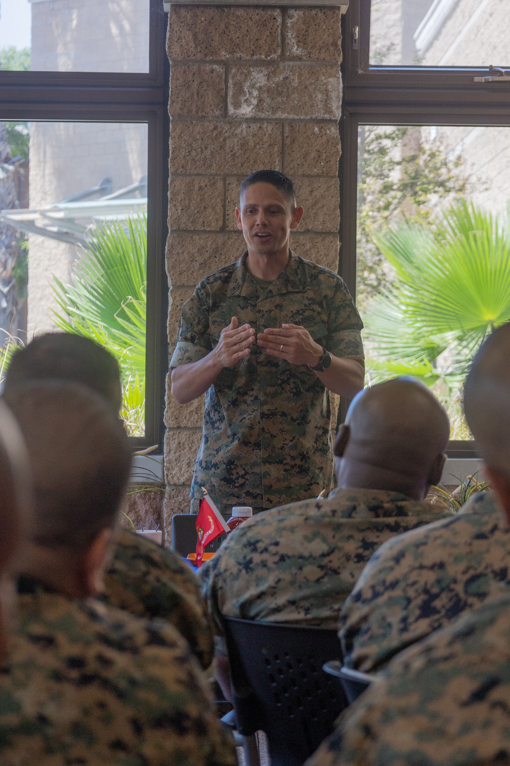 Sgt. Maj. Carlos A. Ruiz, Force Sergeant Major, Marine Forces