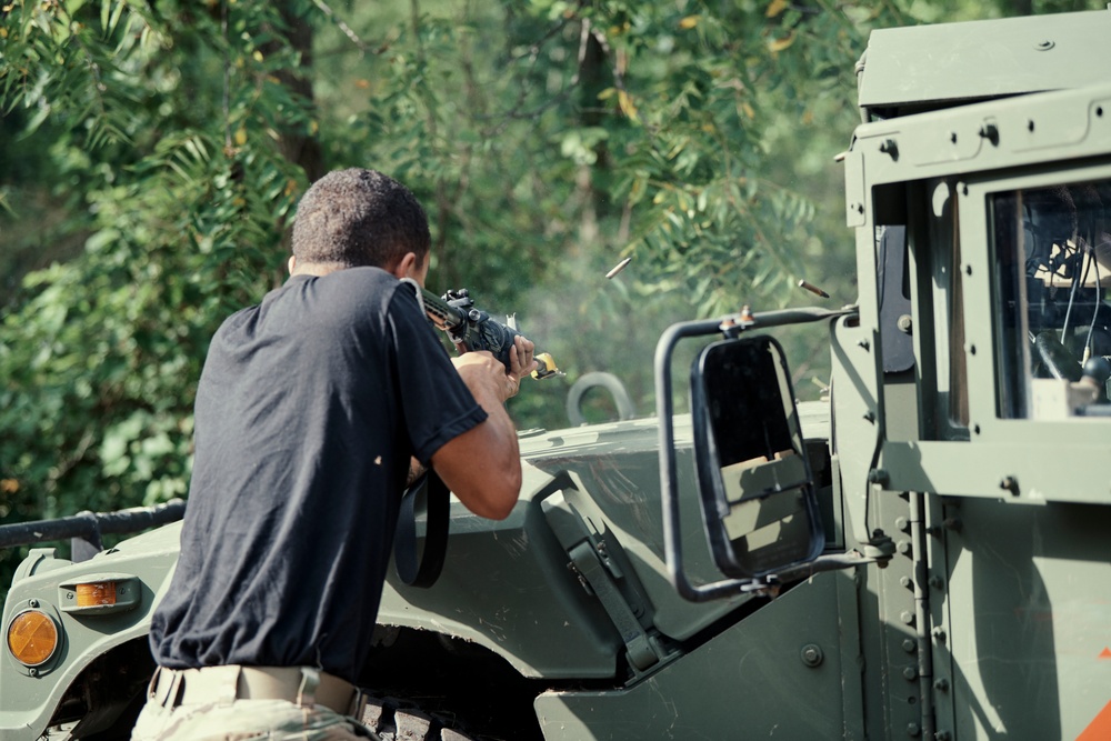 Cavalry Troopers Compete for Spurs