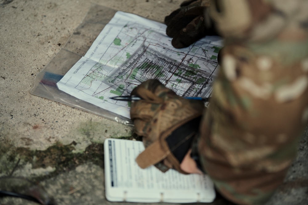 Cavalry Troopers Compete for Spurs