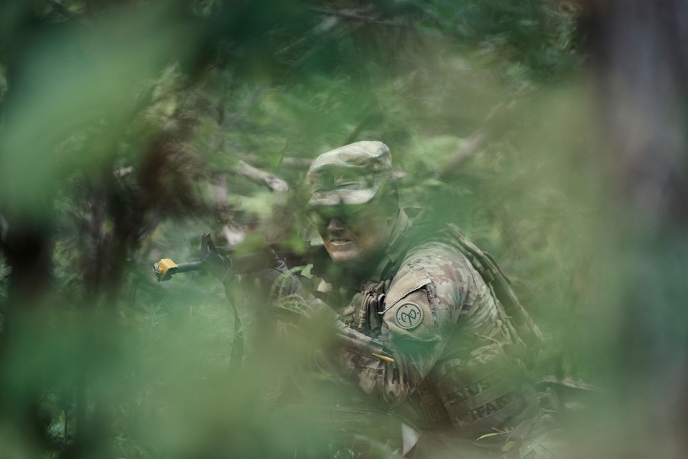 Cavalry Troopers Compete for Spurs