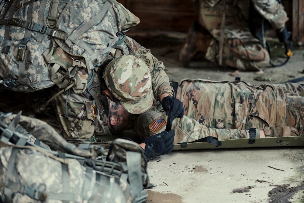 Cavalry Troopers Compete for Spurs