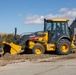 The Combat Center Public Works Division clear up debris after Tropical Storm Hilary