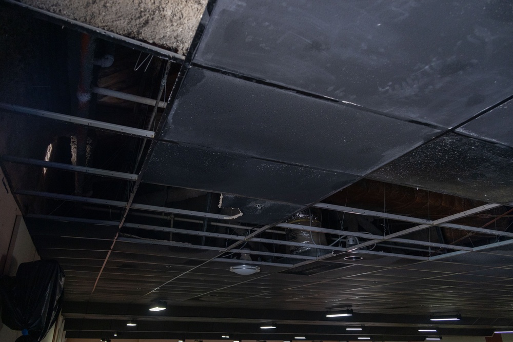The Combat Center Sunset Cinema suffers significant water damage after Tropical Storm Hilary