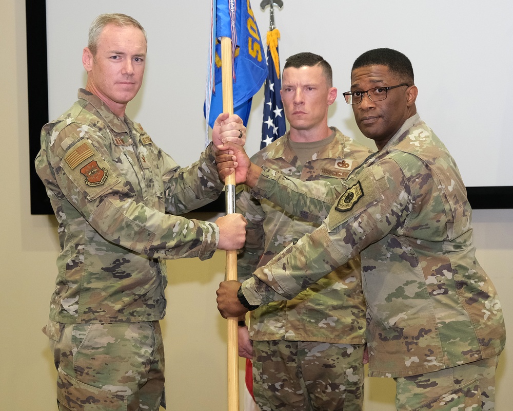 505th Test and Training Group Change of Command Ceremony