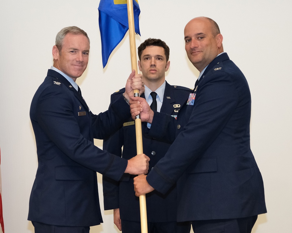 505th Command and Control Wing, Detachment 1 Change of Command