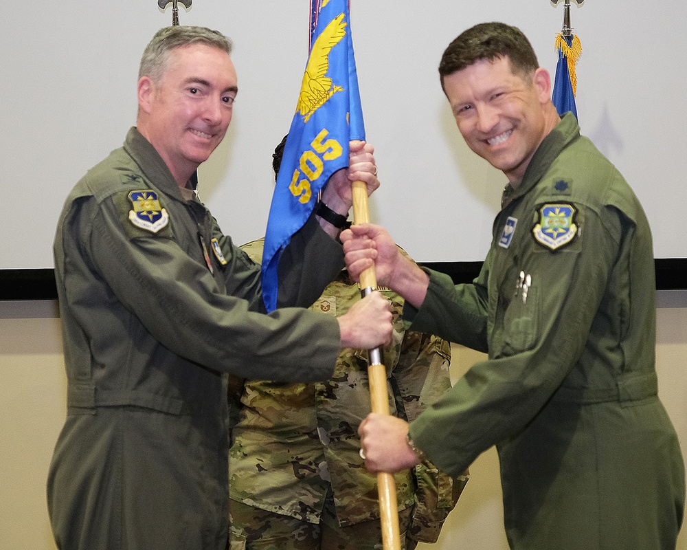 Power takes command of 505th Combat Training Squadron