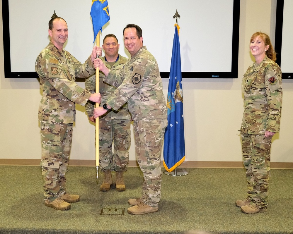 505th Training Squadron change of command ceremony