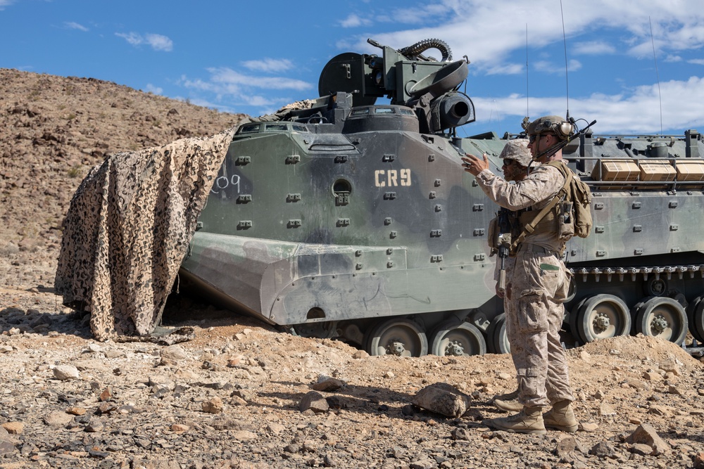 2nd Marine Division Commanding General visits The Combat Center during SLTE 5-23