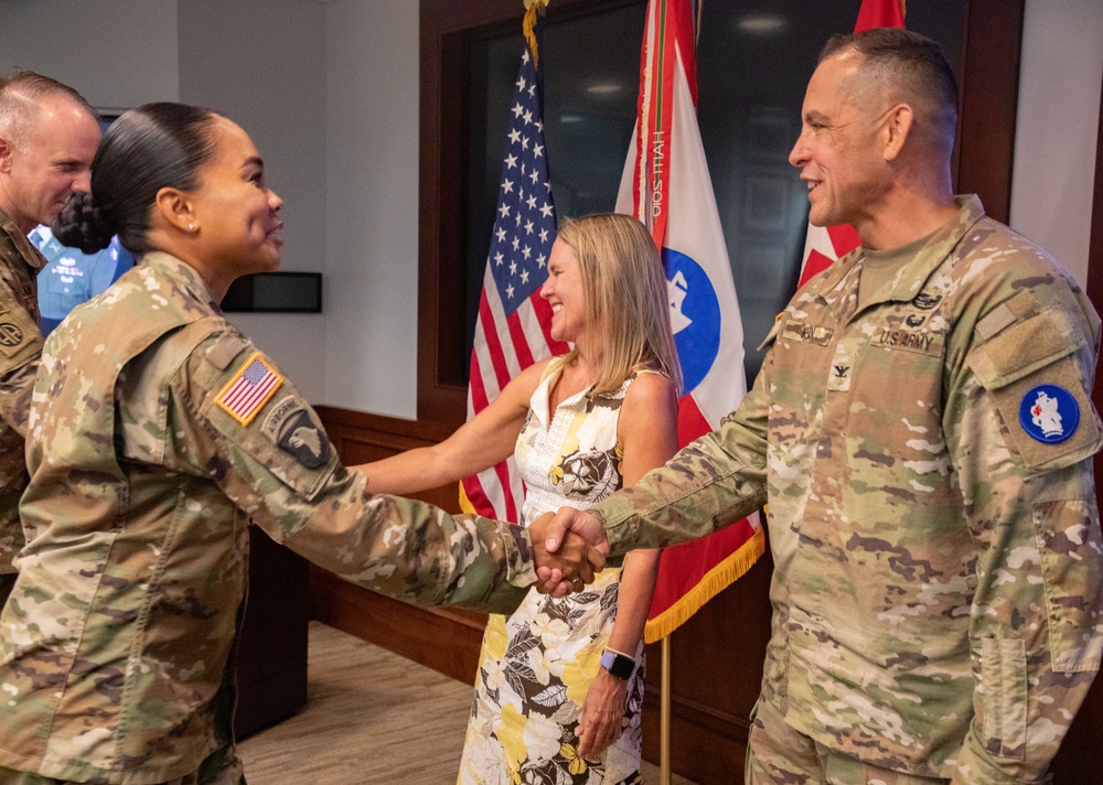 Patched In: ARSOUTH Welcomes New Deputy Commander