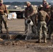 Marine Wing Support Squadron 272 works alongside Naval Mobile Construction Battalion 11 to conduct airfield damage repair