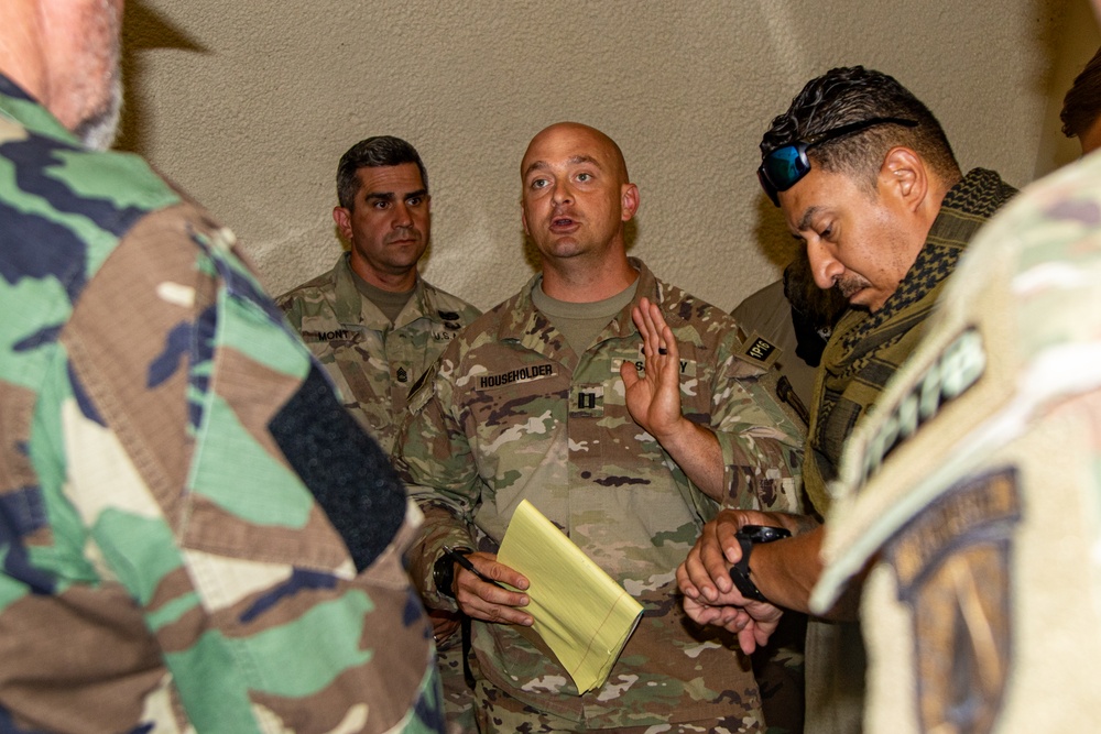 Army Advisors at the National Training Center