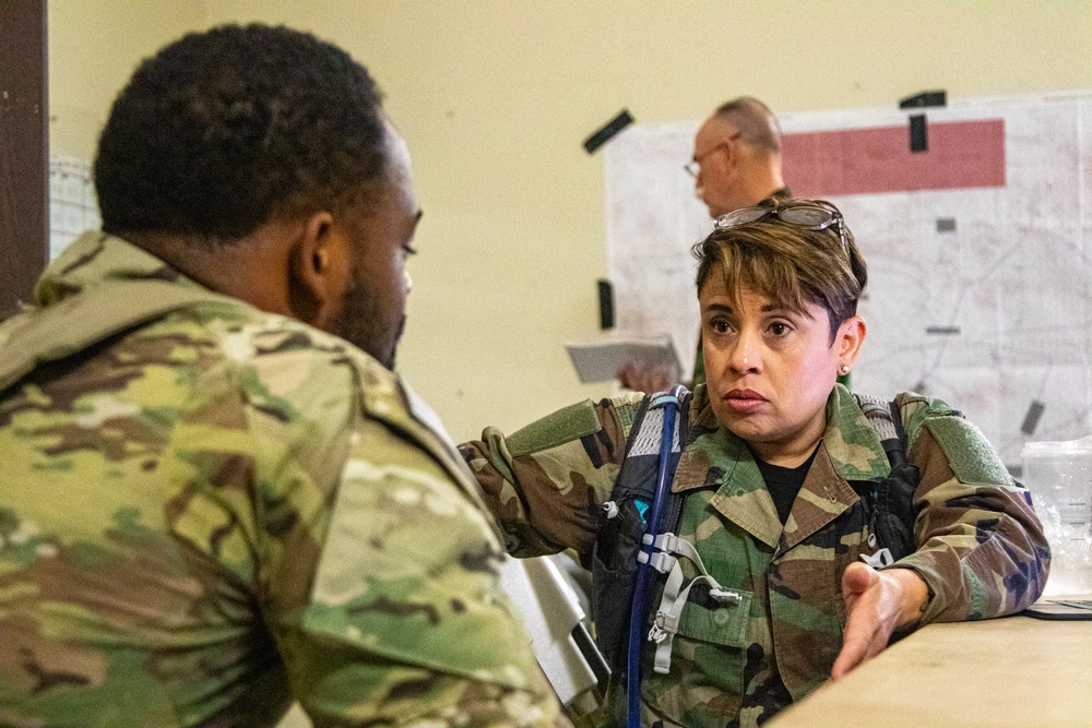 Army Advisors at the National Training Center