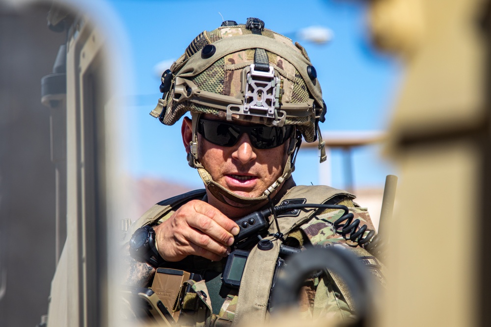 Army Advisors at the National Training Center