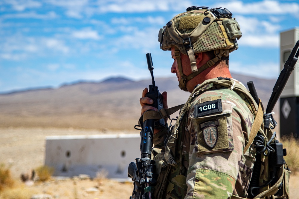 Army Advisors at the National Training Center