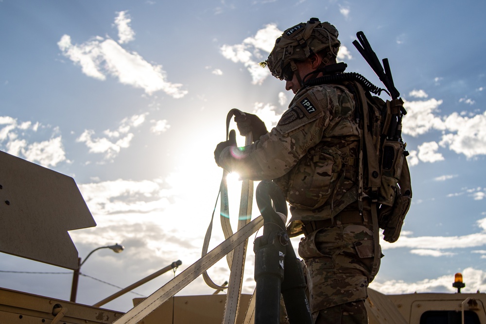 Army Advisors at the National Training Center