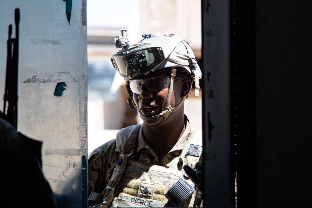 Army Advisors at the National Training Center