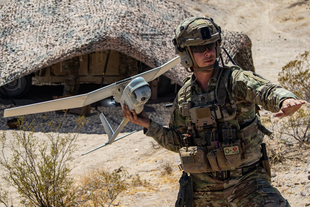 Army Advisors at the National Training Center