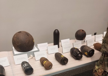 Bomb squad personnel attend unexploded ordnance course at Gettysburg Museum