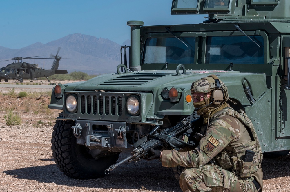 AFIMSC hosts final combat support training range evaluation