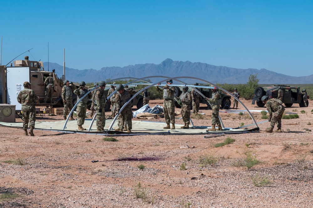 AFIMSC hosts final combat support training range evaluation