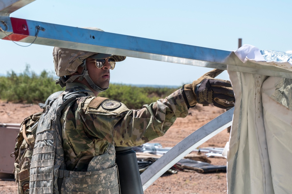 AFIMSC hosts final combat support training range evaluation