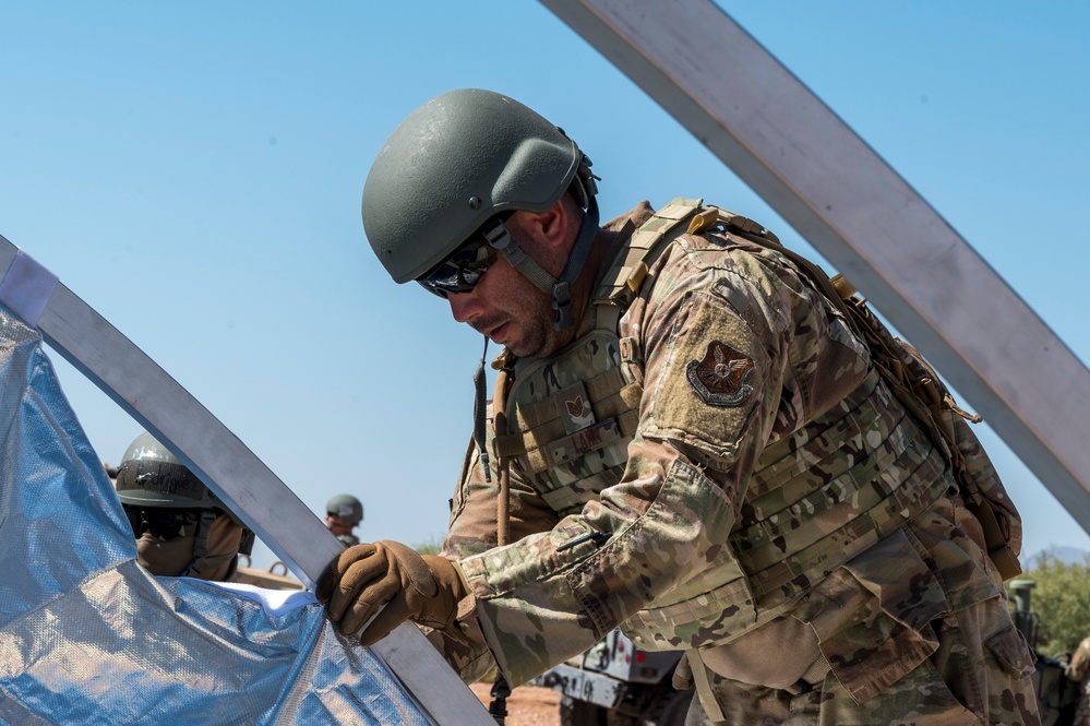 AFIMSC hosts final combat support training range evaluation