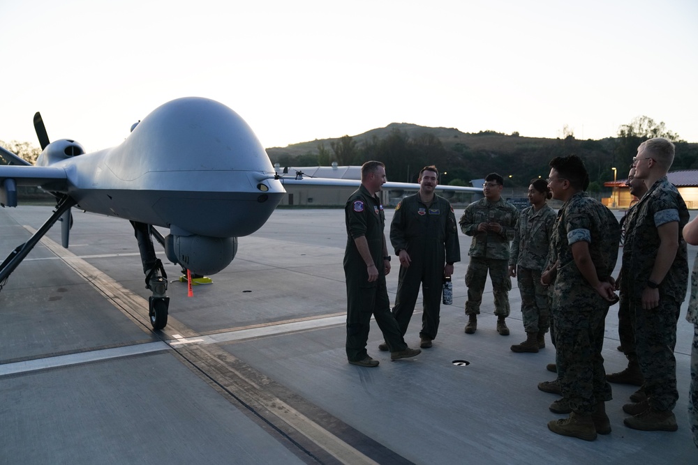 USAF MQ-9 lands on Camp Pendleton for the first time