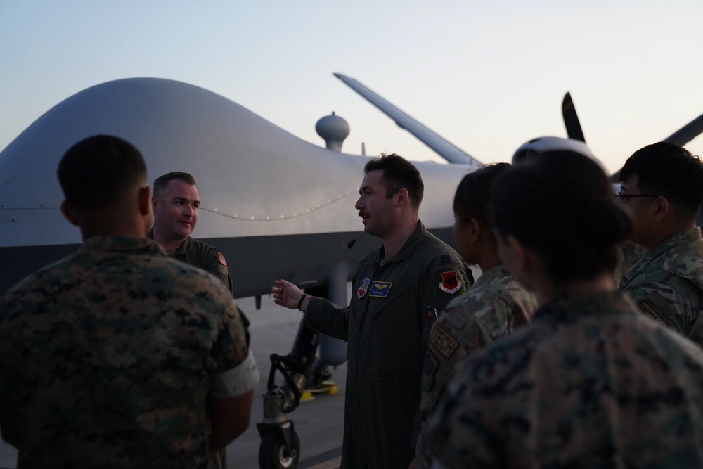 USAF MQ-9 lands on Camp Pendleton for the first time