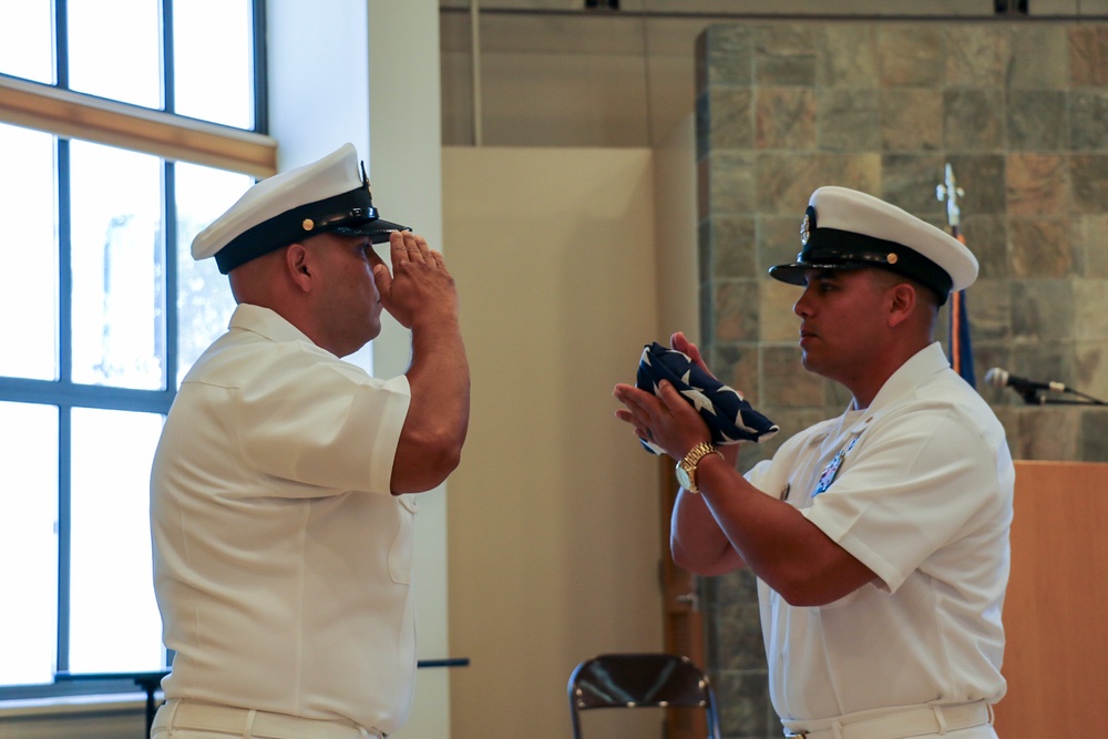 Chief Electronics Technician Adrian Estrada Retirement Ceremony