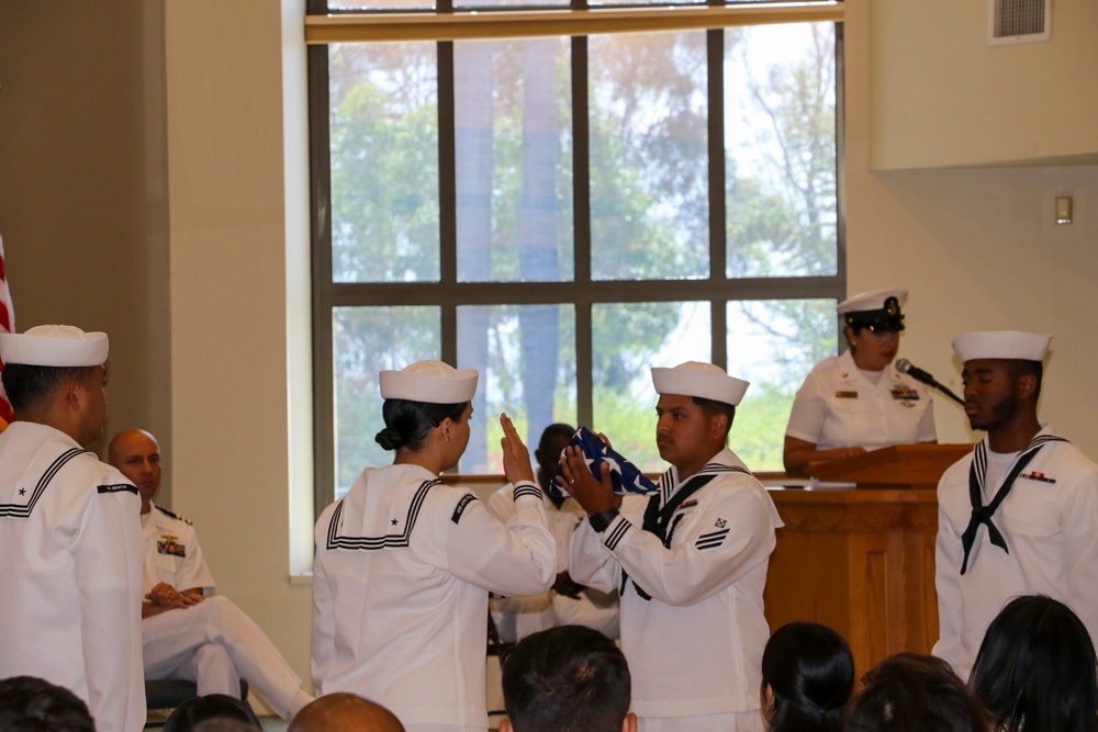 Chief Electronics Technician Adrian Estrada Retirement Ceremony