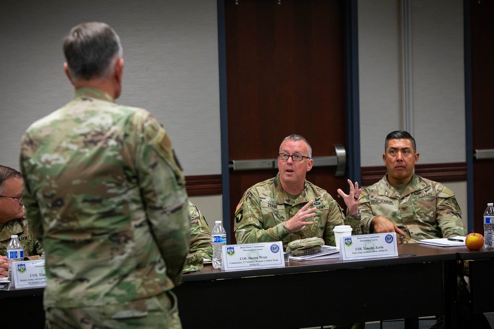 USNORTHCOM hosts Dual Status Commanders Conference