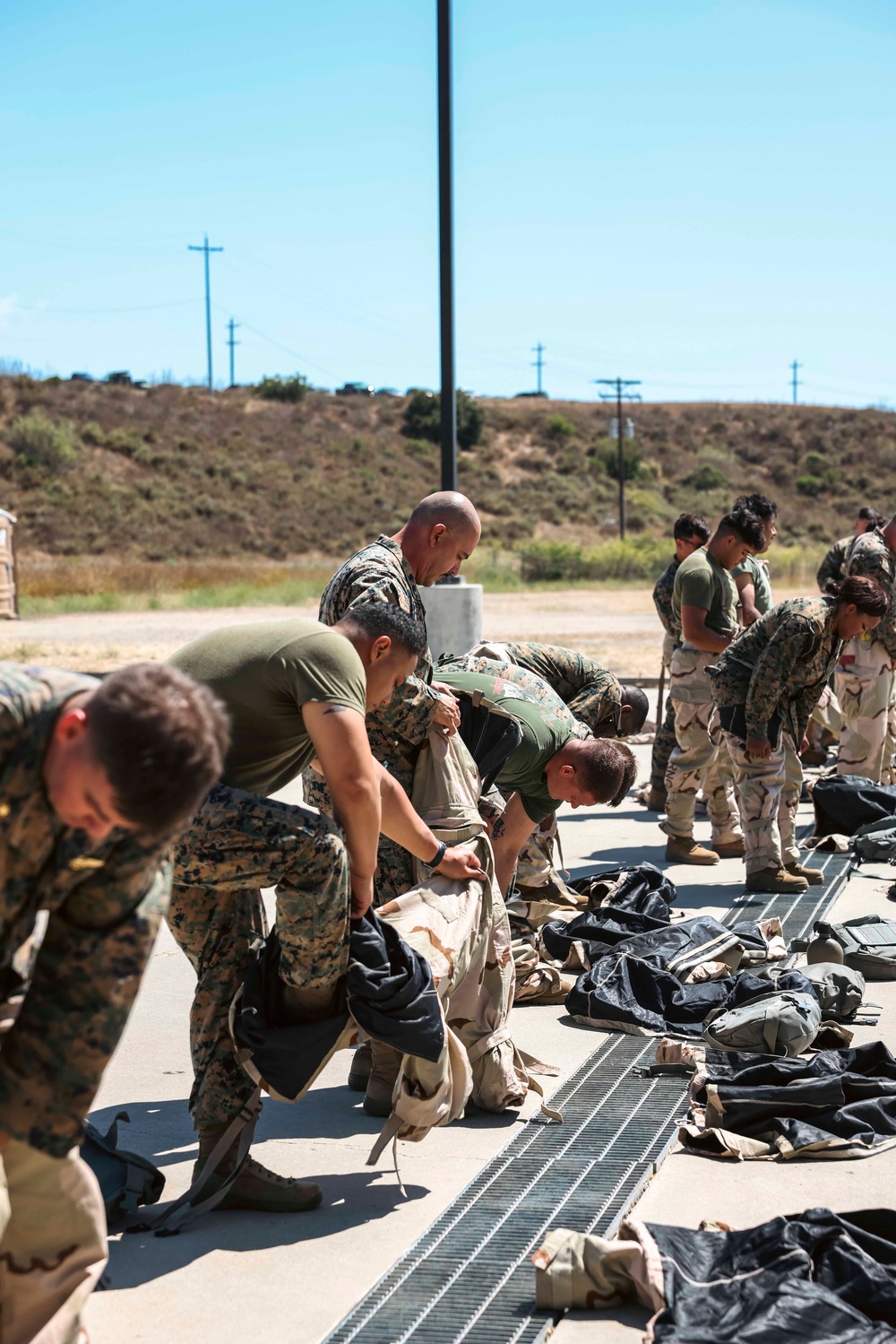 11th MEU Gas Chamber training