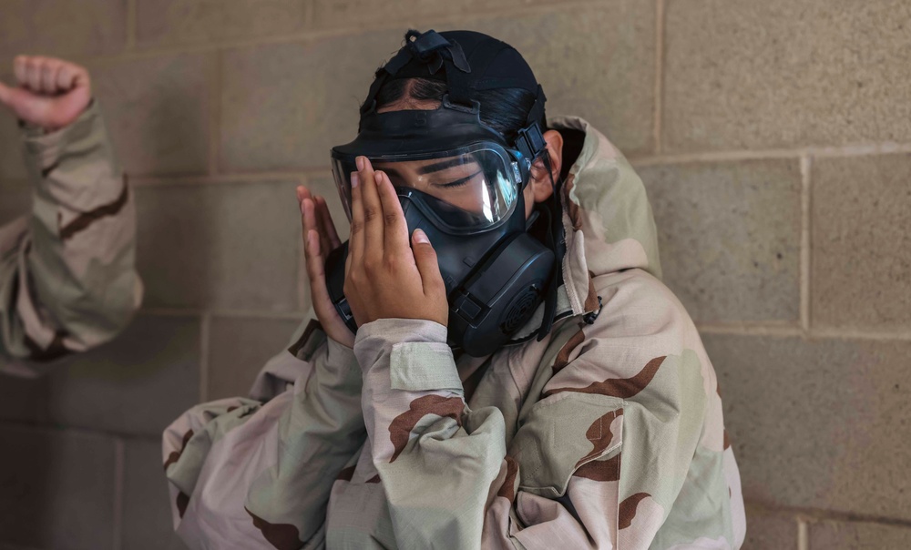 11th MEU Gas Chamber training