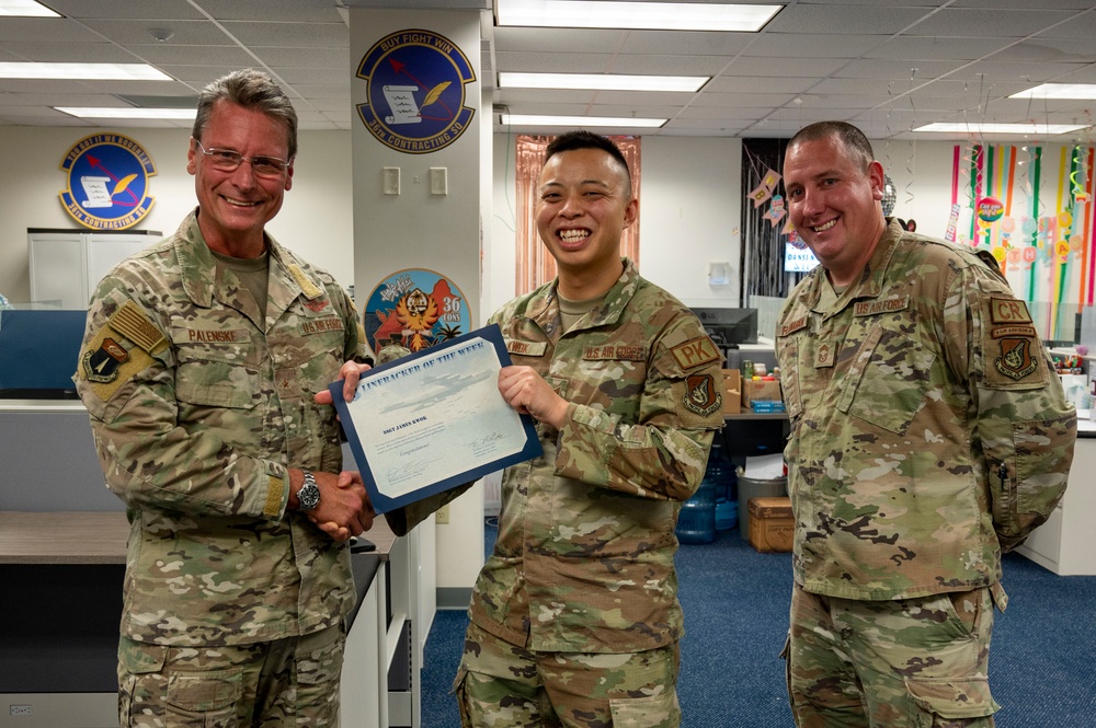 Linebacker of the Week: Staff Sgt. James Kwok