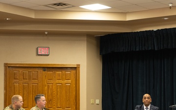 New Mexico Senators and Air Force leadership visit Cannon AFB to speak with community leaders