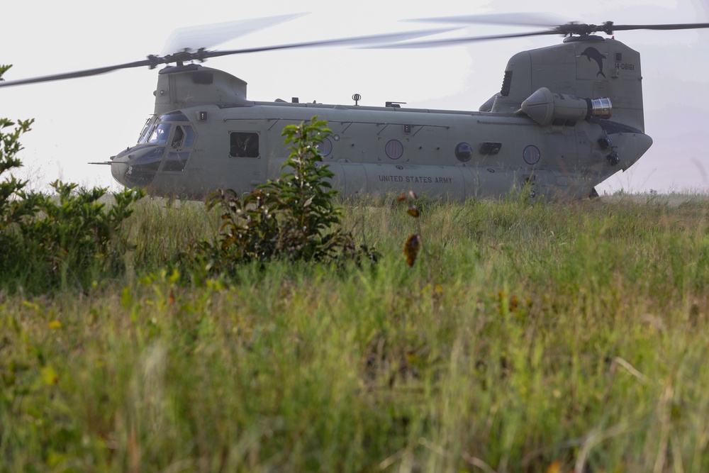 82nd Airborne Division Paratroopers Participate in Air Assault