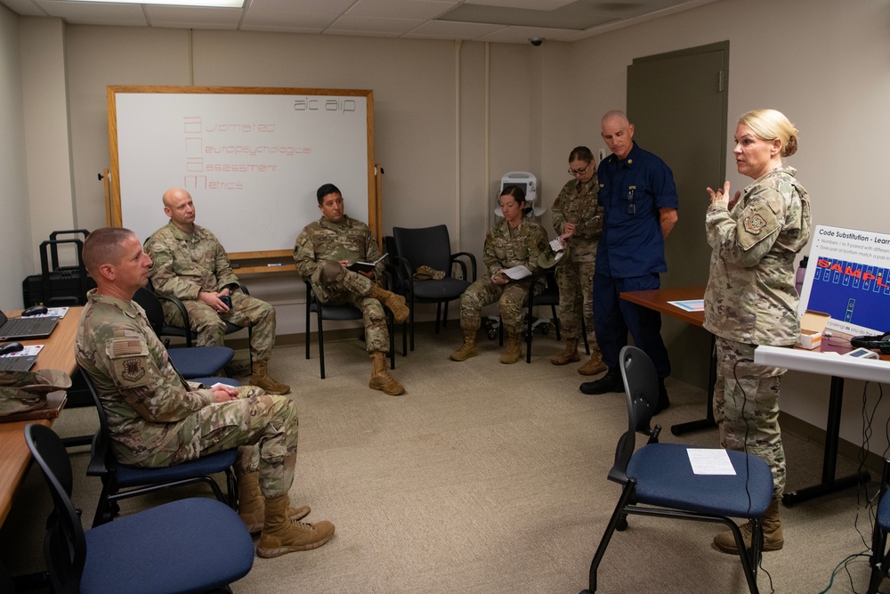 Expeditionary Center command chief visits JB Charleston