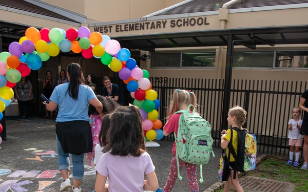 Back-to-School excitement at Yokota