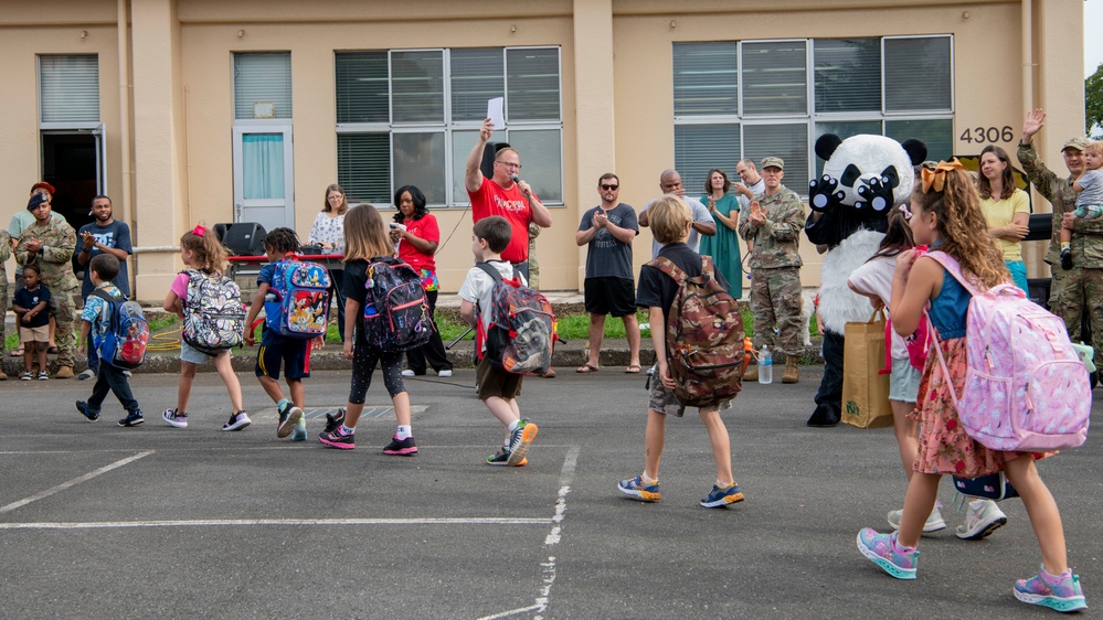 Back-to-School excitement at Yokota