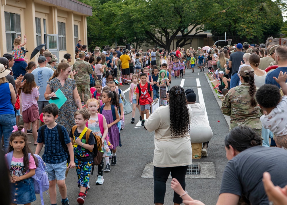 Back-to-School excitement at Yokota