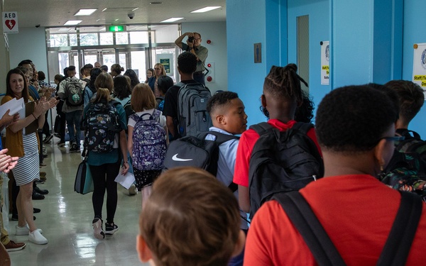 Back-to-School excitement at Yokota