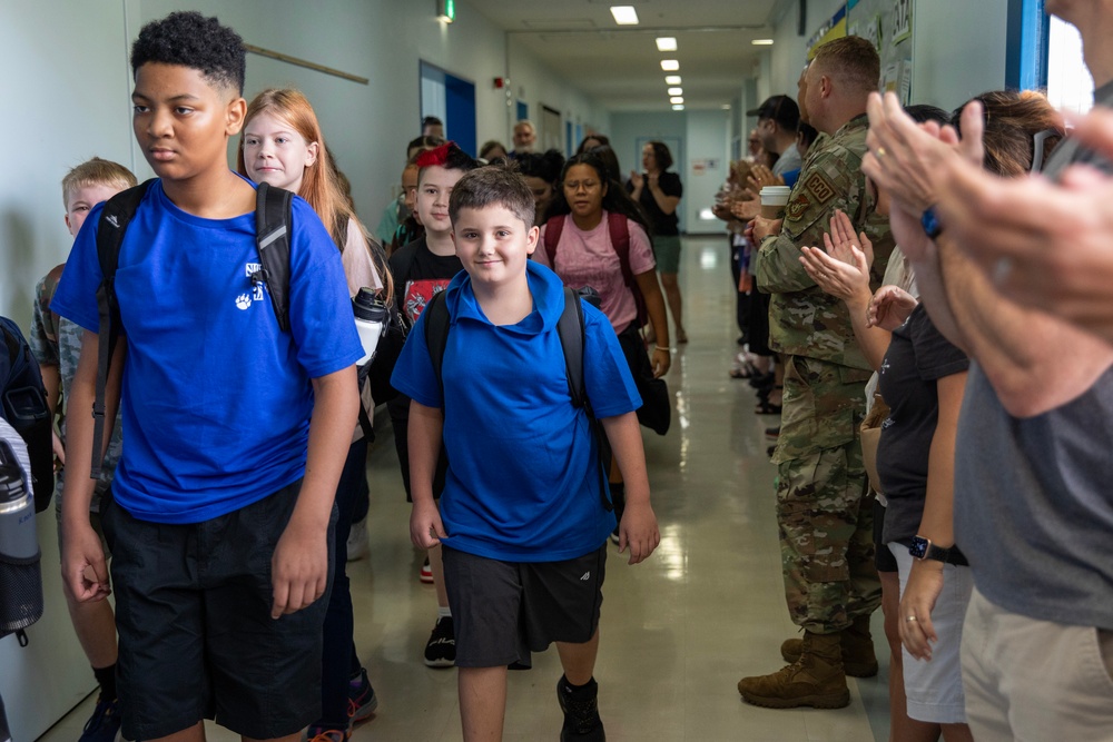 Back-to-School excitement at Yokota