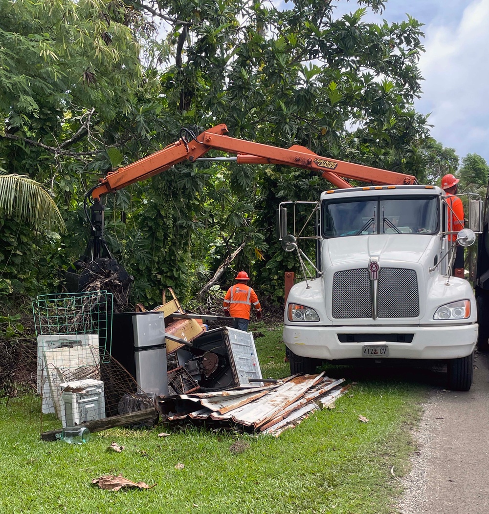 USACE Debris Mission, Typhoon Mawar