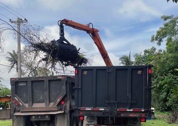 USACE debris pick-up