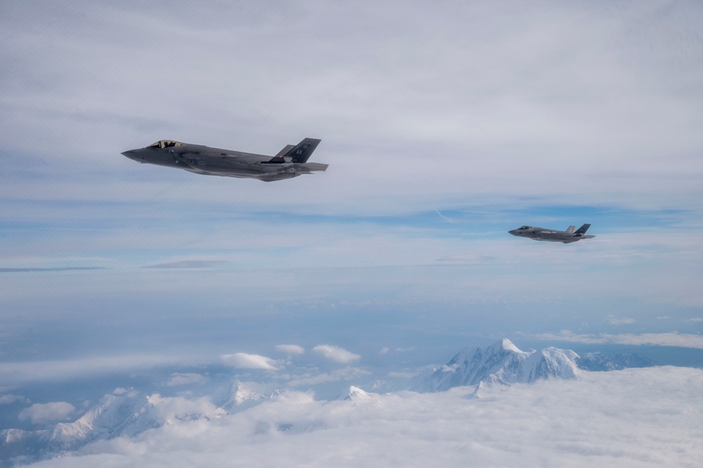 133rd ARS refuels F-35s, F-22s, and F-16s for Red Flag-Alaska 23-3