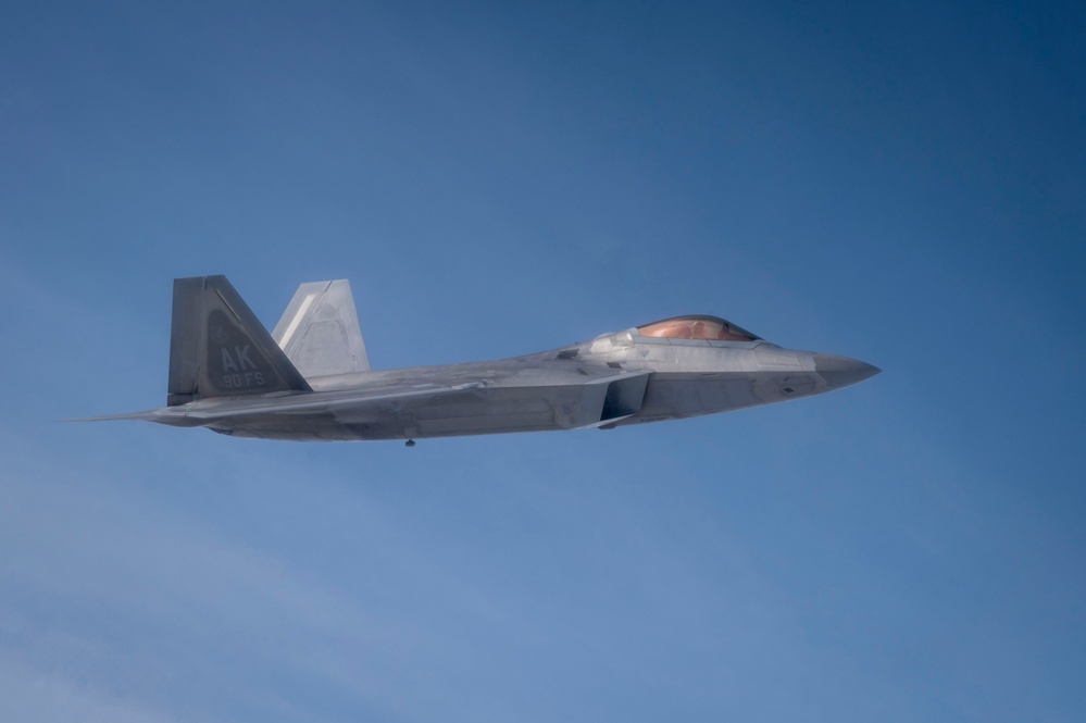 133rd ARS refuels F-35s, F-22s, and F-16s for Red Flag-Alaska 23-3