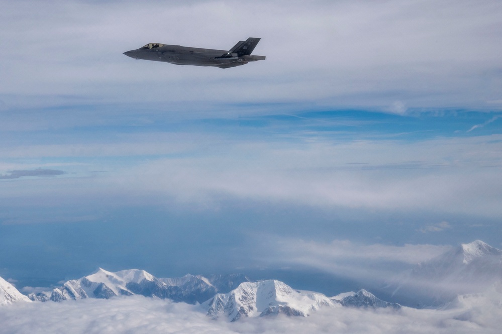 133rd ARS refuels F-35s, F-22s, and F-16s for Red Flag-Alaska 23-3